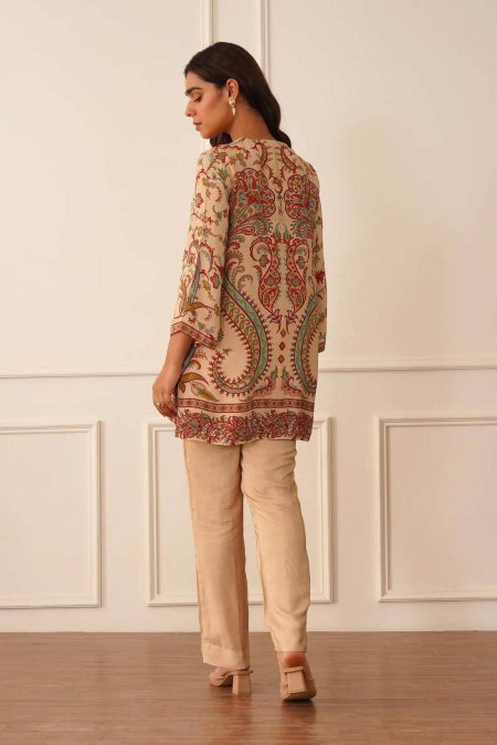 Trendy Flower Printed Co-ord Set for Women DV444-5