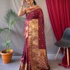 Trendy Maroon Soft Kanchipuram Silk Saree dvz0003375