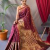 Trendy Maroon Soft Kanchipuram Silk Saree dvz0003375-3