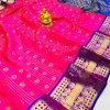 Trendy Pink Kanchipuram Silk Traditional saree dvz0003503