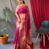 Trendy Pink Soft Kanchipuram Silk Saree dvz0003374