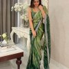 Trendy Rangoli silk Embroidered Sequence Saree DV402