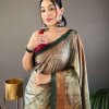 Trendy Satin Cotton Kalamkari Saree dvz0003955-2