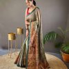 Trendy Satin Cotton Kalamkari Saree dvz0003955-3