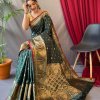 Trendy Soft Kanchipuram Silk Saree (Green) dvz0003372-2