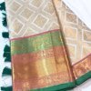White Kanchipuram Silk saree dvz0001621