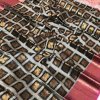 Women's Exclusive kora muslin weaving saree (Black) dvz0001581