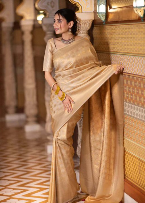 Womens Trendy Soft Art silk Saree DV431-2