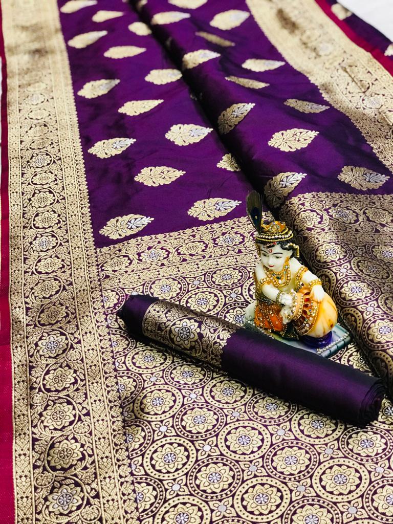 New arrival Banarasi silk saree with brocade blouse pieces🌸🌸 Premium  quality Banarasi saree For order: ⁨+977 9843949711 982-3750443⁩… | Instagram