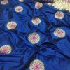 Blue coloured Attrective South indian Style saree