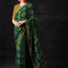 Brasso Silk Bandhani Printed Paithani Silk Saree online only - dvz0003425