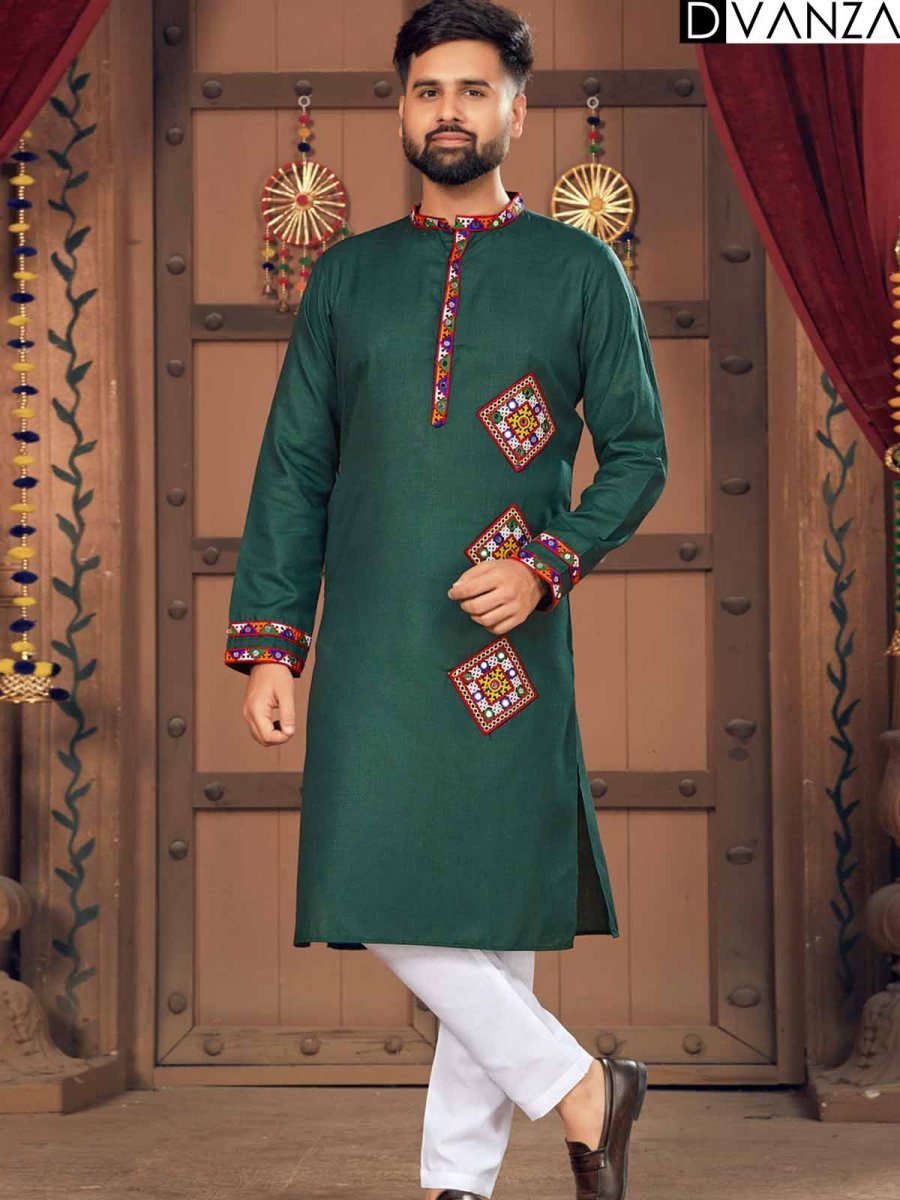 Celebrate Navratri in Style with Exclusive Cotton Kurta and Stitch Payjama