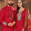 Celebrate Navratri in Style with Twinning Embroidered Kurta and Kurti Sets red
