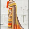 Daily Wear Silk Crepe Saree Online only on dvanza.com- dvz0003426