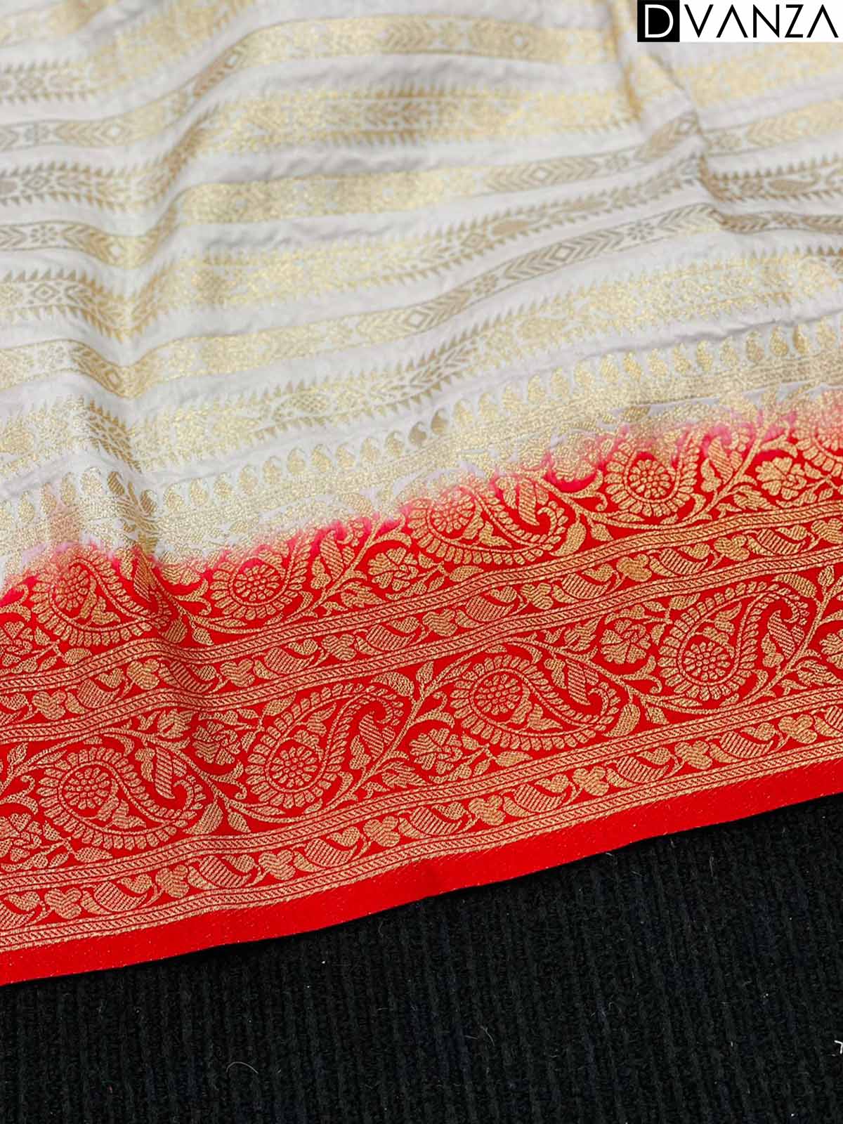 Elegance Redefined: Pure Viscose DOLA SILK Saree with Anmol Jari Weaving - dvz0003825