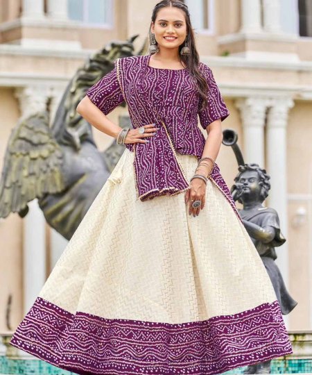 Elegant Ready-to-Wear Traditional Lehenga-Blouse-Dupatta Sets - dvz0003796