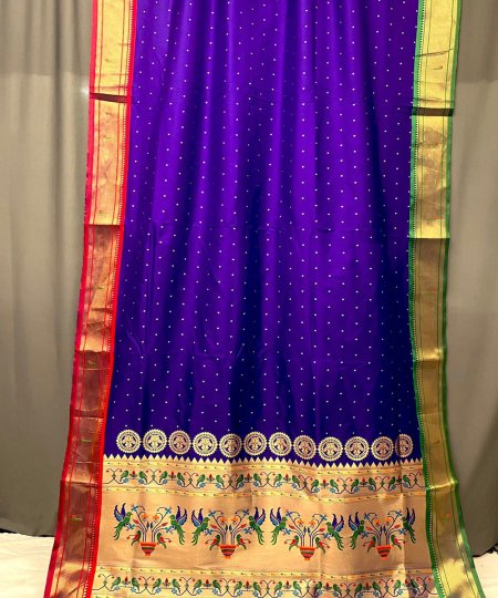 Ganga Jamuna Elegance Paithani Perfection in Every Weave - dvz0003938