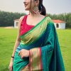 Ganga Jamuna Elegance Paithani Perfection in Every Weave - dvz0003939