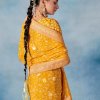 Haldi Special Weightless Saree Fabric With Bandhej print - dvz0003650