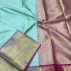 kanchipuram silk saree in Green dvz0001850