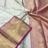 kanchipuram silk saree in White dvz0001853