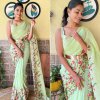 light green Ready To wear Sequin Designer Saree dvz0003917