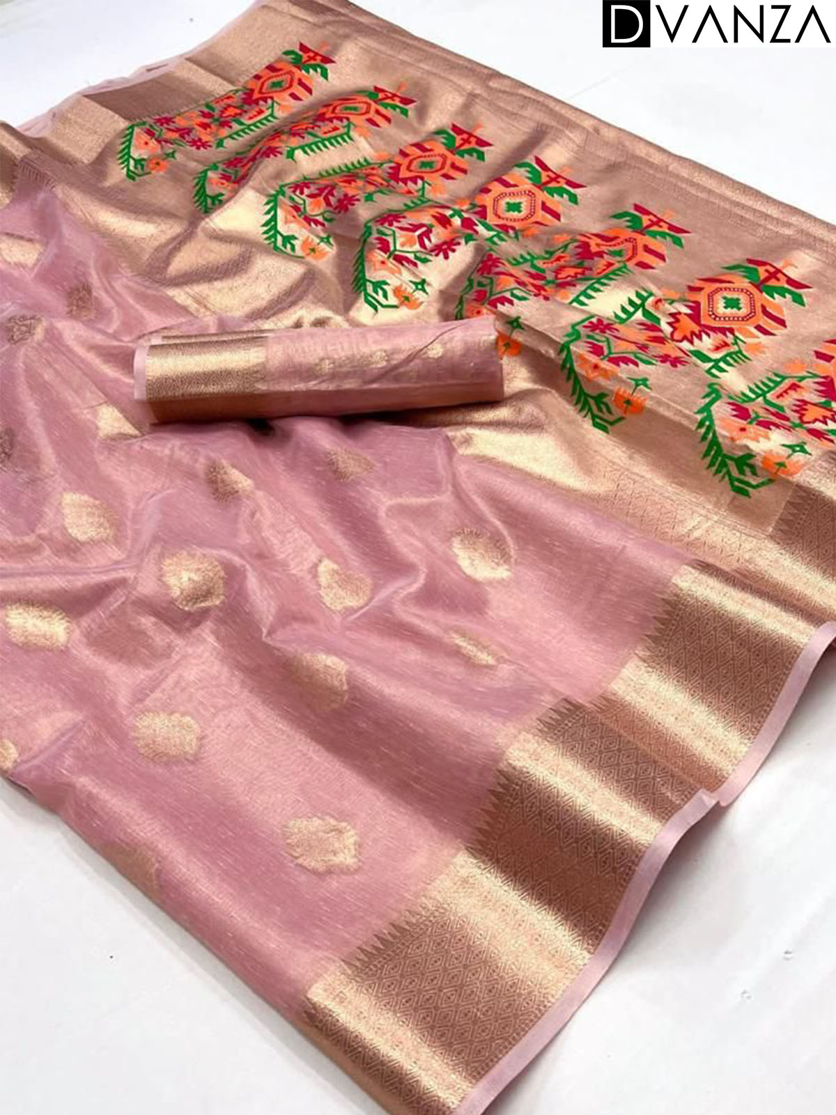 Linen Tissue Delights: Munjerin Apu's Hit Designs Await You! - dvz0003872