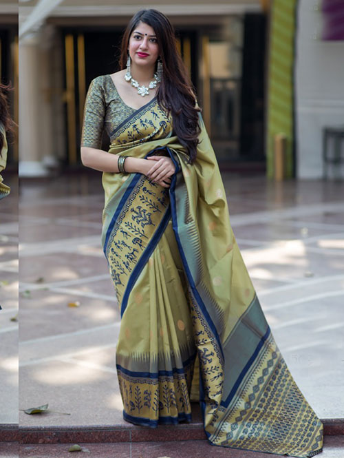 multi-colored-beautiful-branded-weaving-silk-saree-dvz000136 (2)