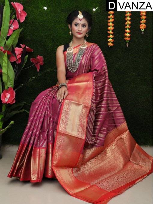 new kanjivaram saree dvz0003510