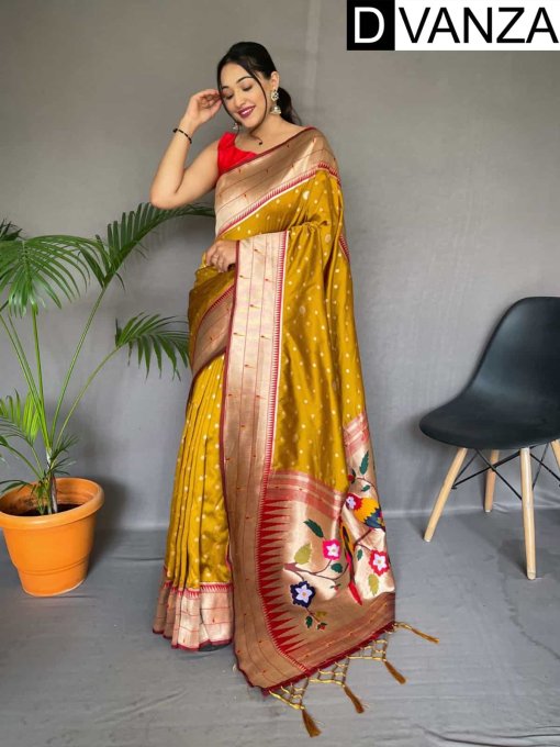 new saree paithani