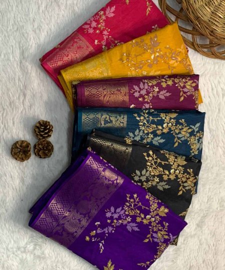 party wear Dola Silk Saree DVZ0003988