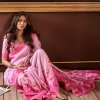 Pure Handloom Silk Saree with Enchanting Floral Digital Print