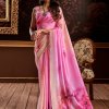 Pure Handloom Silk Saree with Enchanting Floral Digital Print