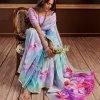 Pure Handloom Silk Saree with Enchanting Floral Digital Print