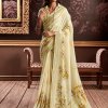 Pure Handloom Silk Saree with Enchanting Floral Digital Print