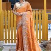 Pure Marks Silk Sarees with Exquisite Embroidery and Cutwork Border