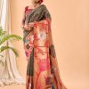 Pure Paithani Silk Sarees with Majestic Meenakari Motifs - dvz0003919