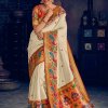 Pure Paithani Silk With Embroidery worked Blouse - dvz0003257