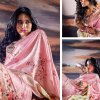 Pure Satin With Self Weaving Saree - Dual Shade & Floral Digital Premium Quality - dvz0003852