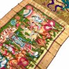 Pure Soft Kalamkari Paithani Silk Saree with Original Gold Zari Digital Print Design - dvz0003794