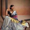 Shop Bollywood Satin Crape Sarees with Exquisite Digital Prints Online - dvz0003854