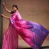 Shop Bollywood Satin Crape Sarees with Exquisite Digital Prints Online - dvz0003856