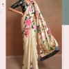 Shop Bollywood Satin Crape Sarees with Exquisite Digital Prints Online - dvz0003858