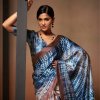 Shop Bollywood Satin Crape Sarees with Exquisite Digital Prints Online - dvz0003859