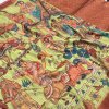 Soft Banarasi Silk Saree with Kalamkari Print Elegant and Timeless