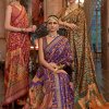 Sparkal work Patola Saree with Musician painting Pallu - dvz0003656