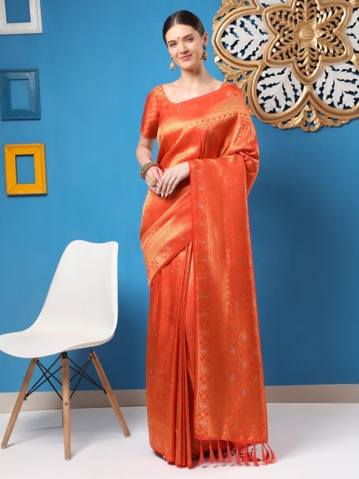 Trendy Softy Silk Sarees with Zari - dvz0003434