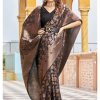 womens Trendy Silk Woven Saree DV427-1