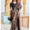 womens Trendy Silk Woven Saree DV427-3