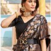 womens Trendy Silk Woven Saree DV427-4